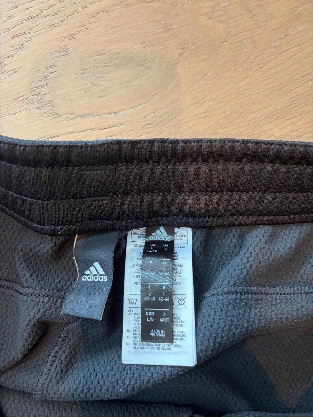adidas Women’s Black Pull-On Joggers with Logo - Picture 3 of 6